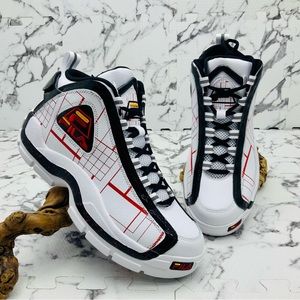 Men’s Fila Grant Hill 2 White | Black | Red Sneakers NWT